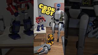 Grok Robot 🤖 #robot #transformers #bumblebee #optimusprime