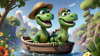Adventure with a Dinosaur | Roaring Dino Rhyme for Kids | Jurassic Journey Song