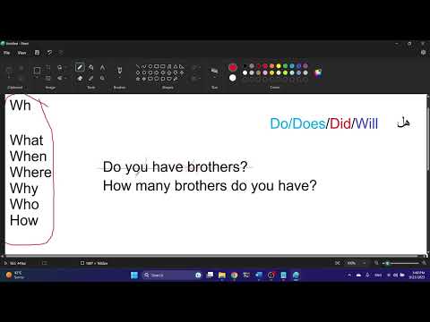 شرح مشروع المحادثة - علمي 1 - الخطوة الأولى Step 1