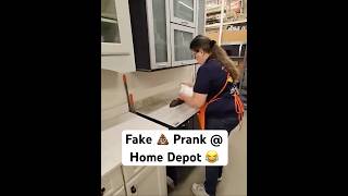 #fake #turd #prank at #homedepot #youtubeshorts #shorts #ytshorts #viral #trending #funny #trolling