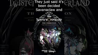 MAJOR Update on the Twst Anime! #twst #twistedwonderland #ツイステ