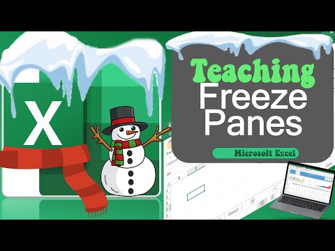 TEACHING | Control Data - FREEZE PANES [Excel BEGINNERS]