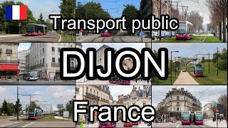 Dijon, France. Transport public