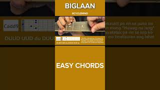 Biglaan | EASY CHORDS Guitar Tutorial | 6Cyclemind