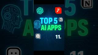 Top AI Tools of the Year That Will Blow Your Mind! 🚀 #AIApps #BestAI2025 #TopAIApps #Productivity