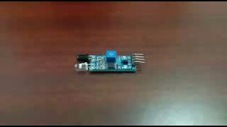 Simple circuit using IR sensor with LED