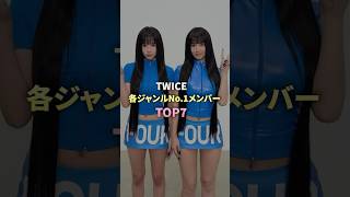 TWICE各ジャンルNo.1メンバーTOP7 #twice #ジヒョ #モモ #ダヒョン #ミナ #チェヨン #サナ #ツウィ #kpop #kpopgroup