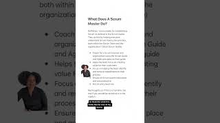 What Does A Scrum Master Do?