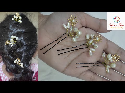 Jura pins/braid pins making | easy method with complete guide | Sidra's ideas (branded attire)