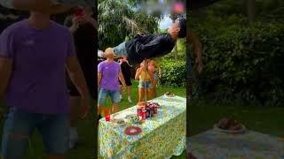 He Levitated Magic Trick 😨 #juliusdein #magician #magic