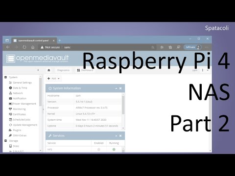 Raspberry Pi 4 NAS Part 2