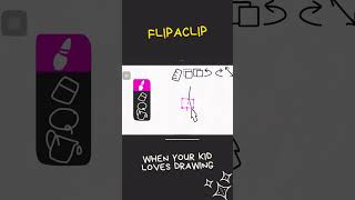 8-Year-Old Draws Flipaclip-Inspired Animation UI! #creativekids #kidsintech