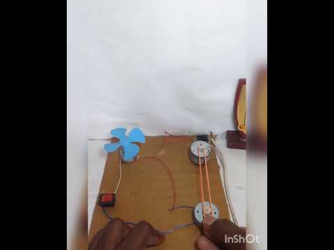 new projector convert kinetic energy to electrical energy #experiment #electrical #electricpotential