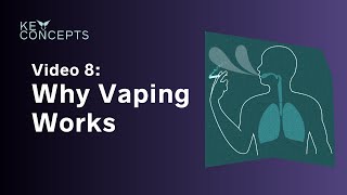 VAEP Key Concepts video 8: Why Vaping Works