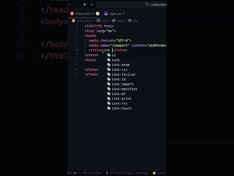 How to Link CSS in HTML  🚀 | CodeGenius.Dev #shorts #shortvideos #tech #Coding