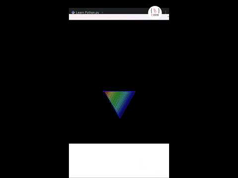 Master Turtle Graphics in Python | Create Stunning Designs for Beginners 🚀 #fun #python #shorts