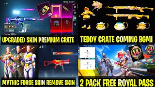 Remove 🔥 Mythic Forge Skin 3.9 Update | Teddy Crate Coming | Next Premium Crate Upgraded Skin Drop