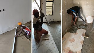 Building in Ghana - Know This Before Tiling #buildinginghana #lifeinghana #ghanaians 