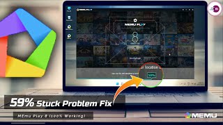 MEmu Play 8 Emulator 59% Loading Stuck Problem Fix. (100% Working)