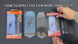 HOW TO APPLY THE FILM FLAWLESSLY | Step-by-Step Screen Protector Installation Guide