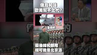 「俄烏和談」歐美幫不上忙？他直言：最後維和部隊極可能是中國派 #獨家觀點 #環球大戰線 @globalnewstw