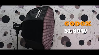 Godox SL60W WITH 80CM SOFTBOX | My first professional videography light | Most affordable light |