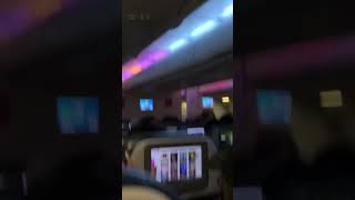 上昇中に一瞬、スコンと落ちるエアバスA330！#揺れる #乱気流