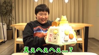 やす子に赤ちゃん用おもちゃ与えてみた