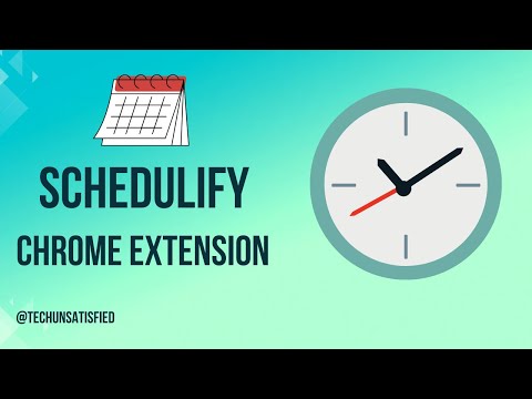 Transform Your Browser Into A Smart Web Assistant - Schedulify Chrome Extension (2024)