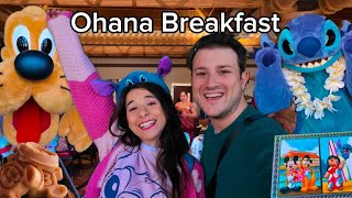 OHANA CHARACTER BREAKFAST at Disney’s Polynesian Resort!