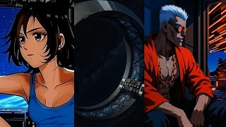 Retro Anime Animated Cinematic | Electric Journey | Sci-Fi Anime AMV |
