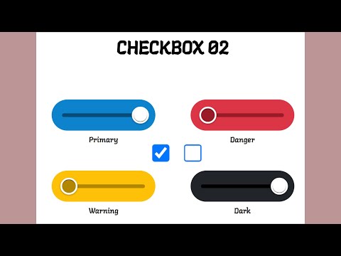 Awesome Checkbox ☑ Button 02 || CSS Input Checkbox