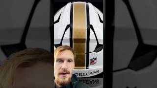 Saints Reveal White Alternate Helmets For 2025 Season #shorts #nflshorts #nflnews #neworleanssaints