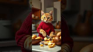 Chef Whiskers' French Fry Adventure 🍟🐾