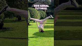Step-by-Step Side Aerial Tutorial 🤸‍♀️✨