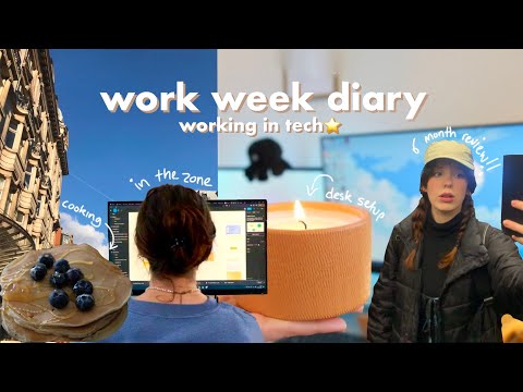 week in the life of a UX designer working remotely💻🌱*realistic working 9 to 5*