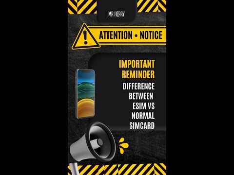 Difference between esim vs simple sim