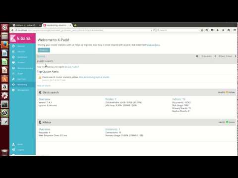 Twitter Logstash Elasticsearch Kibana(X-Pack)