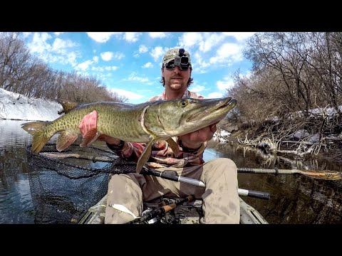 Spring Fishing For A Cold Water MONSTER!