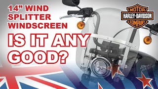 Harley-Davidson 14 Inch Wind Splitter Windscreen - Is It Any Good?