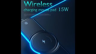 RGB 電競 無線快速充電滑鼠墊 (15W) Gaming Wireless Fast Charge Mouse Pad