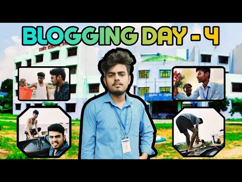 DAY-4 BLOGGING, Government Polytechnic Simdega Problems and Masti 😂 Full Comedy #ayushnomics #blog