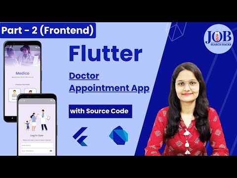 Flutter Doctor Appointment App | Flutter 2024 | Android Studio | Frontend | Part - 2