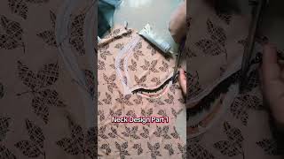 Neck Design part 1#very easy stitching method #branddesigning#gala K design