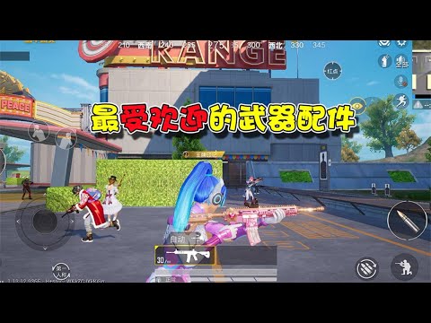 蓝少和平精英：游戏中最受欢迎的三个配件，红点竟然只排第三？