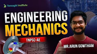 ENGINEERING MECHANICS | TNPSC AE 2023 | Government Job | Civil Engineering