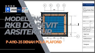 P-ARC111-35 DENAH PLAFOND