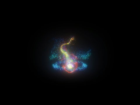 Particle Bonfire Loop 09-1 🔥 4K CAMPFIRE TV 🔥 Artificial Fireplace | VJLOOPS | ( 30minutes )