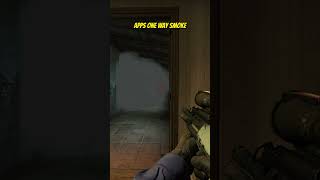 APPS ONE WAY SMOKE #shorts #csgo