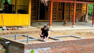How to build and design foundations for toilets, bathrooms and water tanks - Lý Lưu Linh